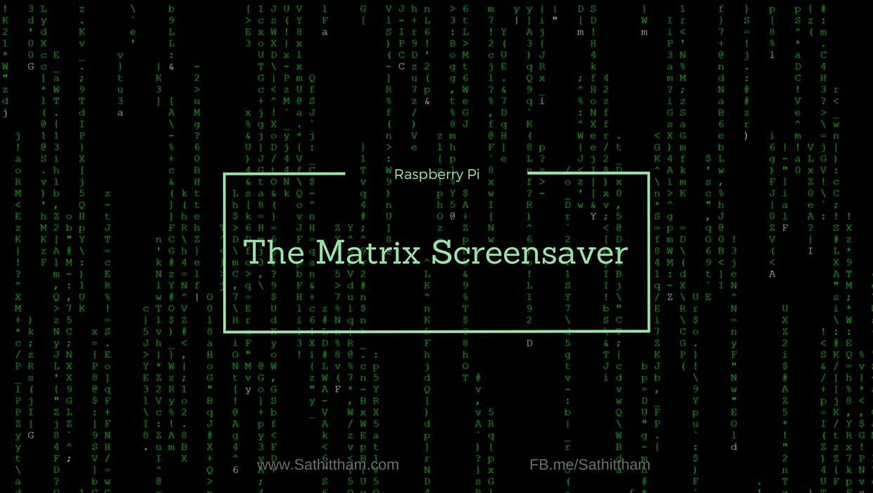 Matrix Screensaver Windows 7
